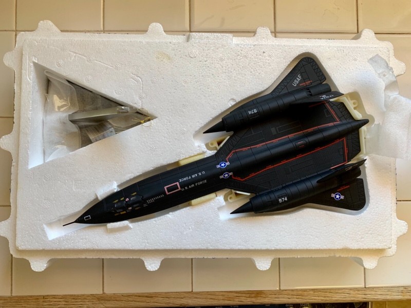 franklin mint sr 71 blackbird