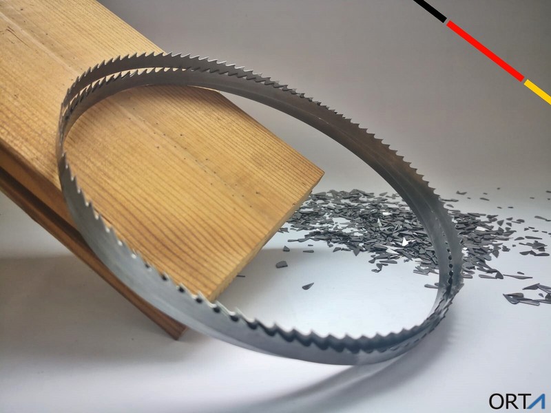 BandsÃ¤Geblatt Uddeholm  LÃ¤Nge Von 1070-1842 Mm Breite Von 6 Bis15 Mm