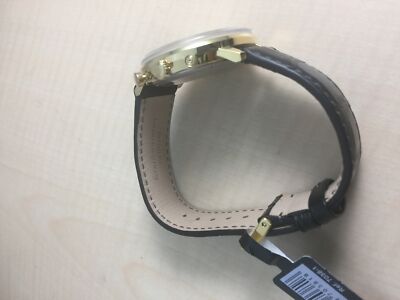 Pre-owned Zeppelin Watch 7038 - 1 Hindenburg Quartz 40 Mm Leather Belt