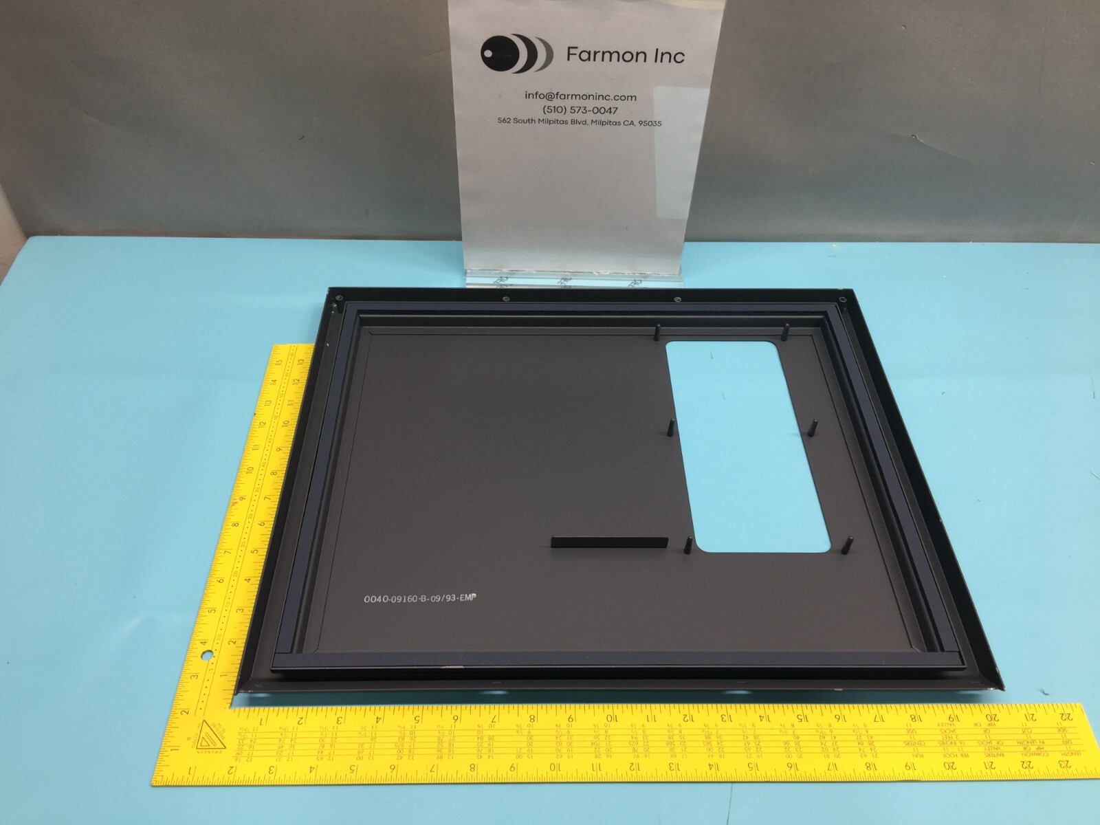 AMAT 0040-09159 FRONT DOOR, 124361