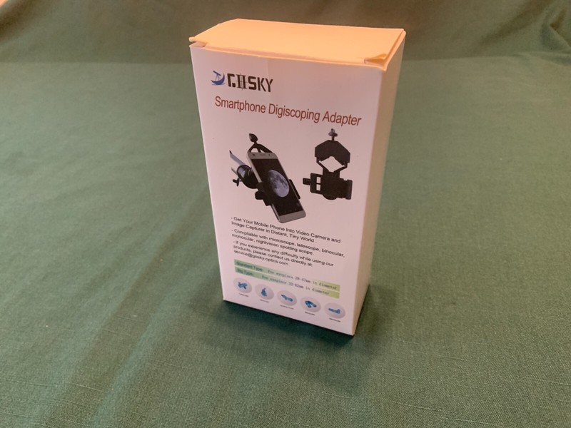 Gosky Smartphone Digiscoping Adapter for Telescope –Universal Smartphone Adapter