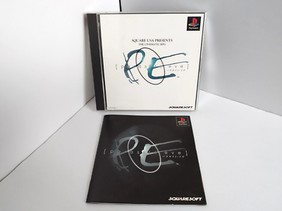 Parasite Eve w Manual Sony PlayStation 1 PS1 SQUARE SOFT Japan ver