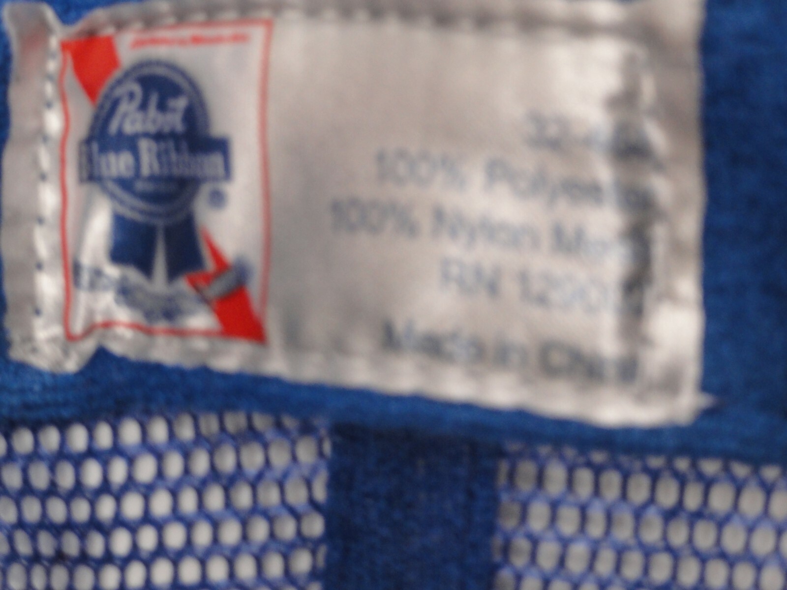 Pabst Blue Ribbon Beer PBR Trucker Hat Blue Red White NEW Snapback Cap Mesh (A4)