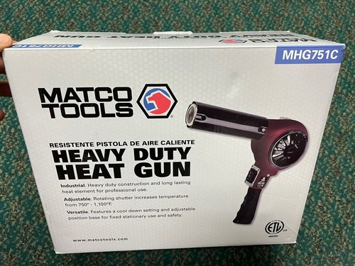 New Red Matco Heavy Duty Heat Gun MHG751C Fast Free Shipping!
