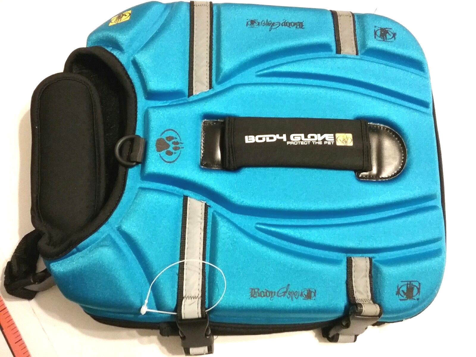 Body Glove Pet Dog Neoprene Life Vest Blue Flotation Device Sz S Small  PFD NWT