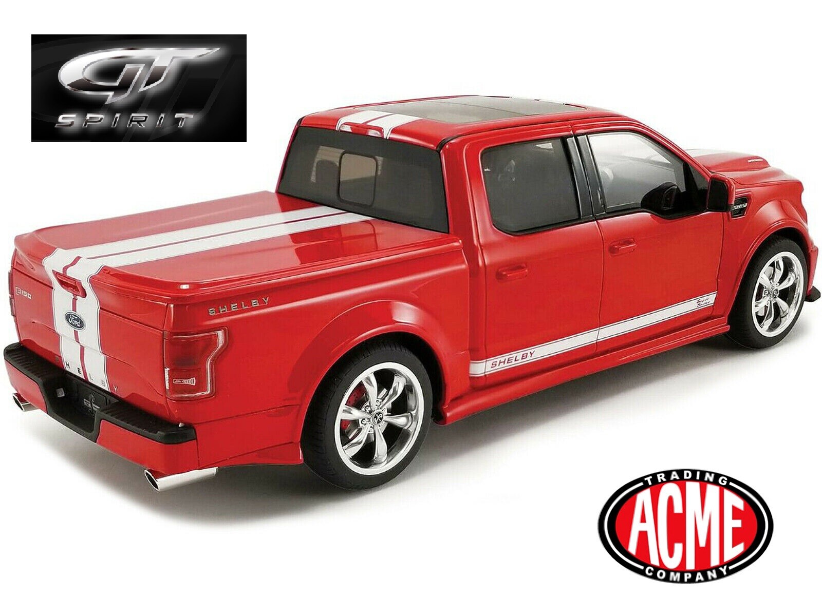 GT SPIRIT - ACME 2017 FORD SHELBY F-150 SUPER SNAKE PICKUP GT SPIRIT - ACME 2017 FORD SHELBY F-150 SUPER SNAKE PICKUP
