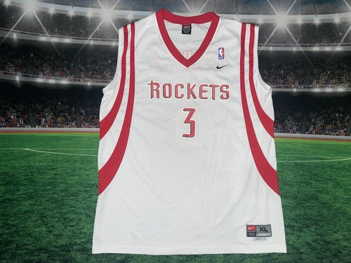 デッドストックNIKE NBA ROCKETS 3 FRANCIS Jersey Vintage Nike NBA Houston Rockets Steve Francis #3 Jersey Men