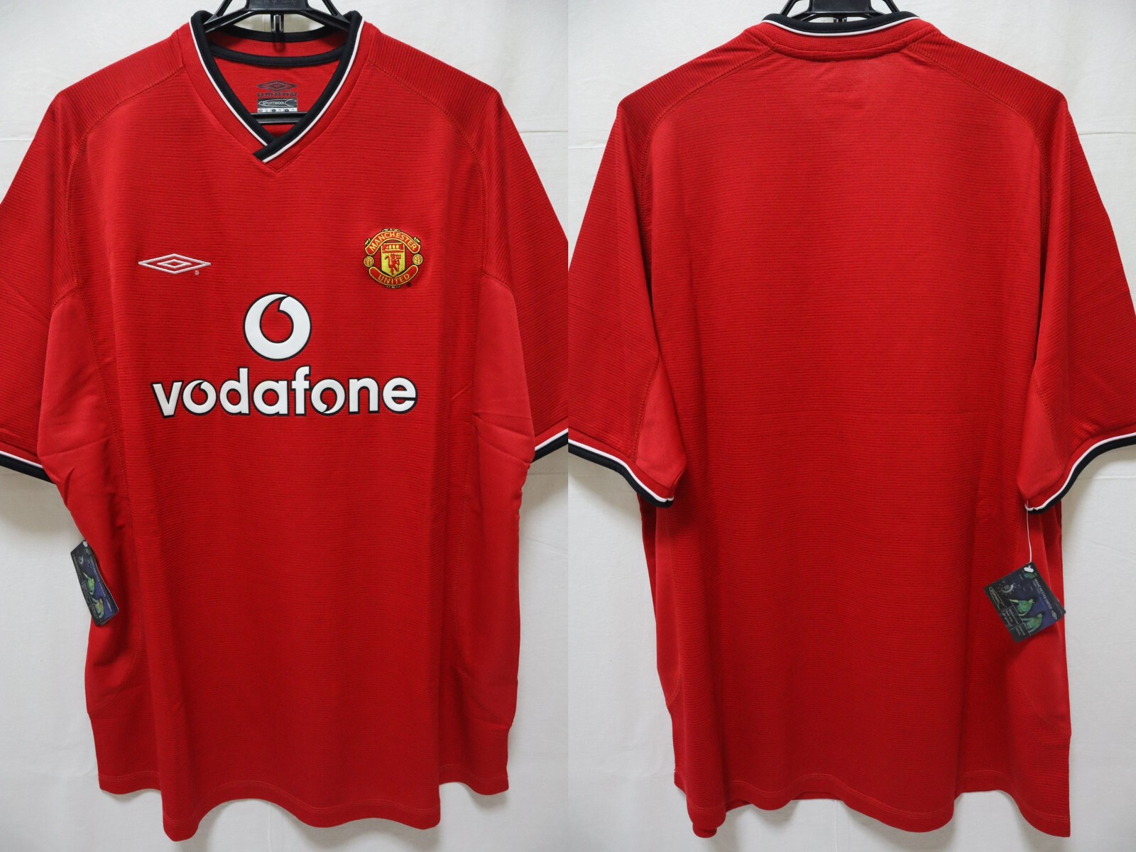 02s〜04s “nike × vodafone” Manchester united soccer game 00s