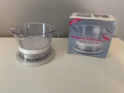 Weight Watchers Premium Food Scale in Original Box Excellent Used Condition Vtg