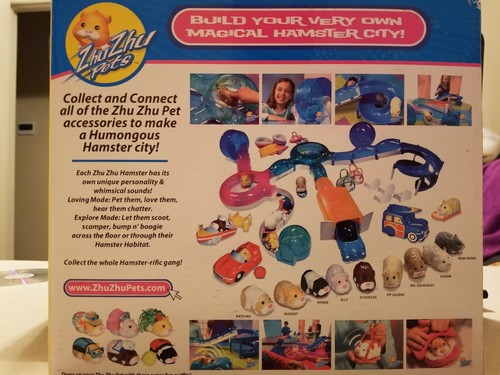 NIB - New ZHU ZHU PETS SPIRAL SLIDE & RAMP,  CEPIA 2008