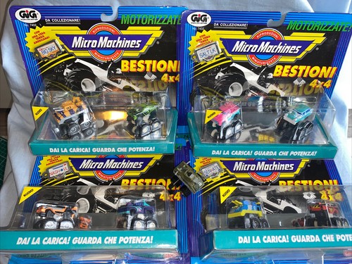 Galoob Micro Machines　マイクロマシーンズ　ミニカー Micro Machines, Galoob, Crankers, Full Set, BNIB, Good