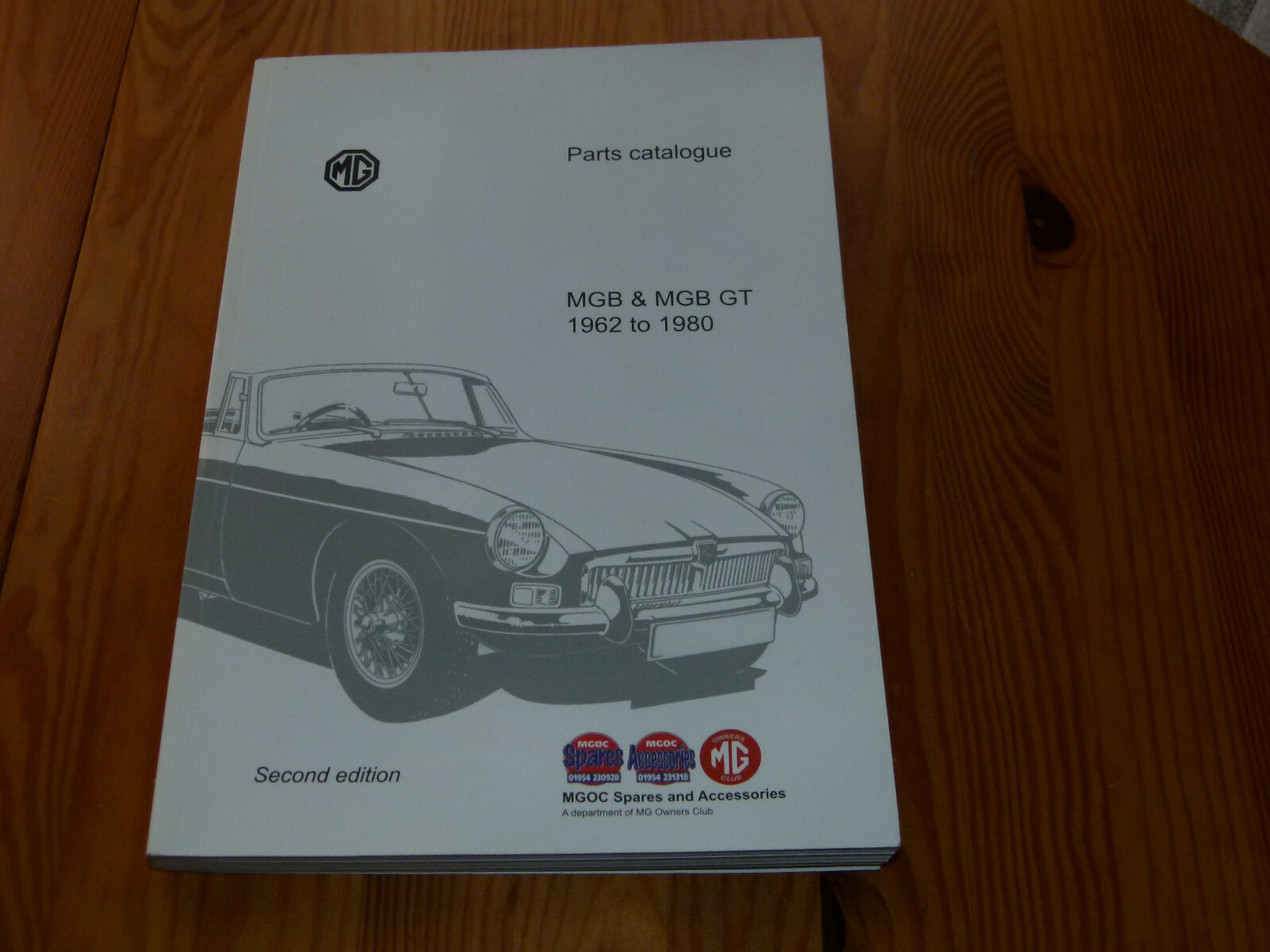 MGB & MGB GT Parts Catalogue 1962 1980 MGOC SPARESのeBay公認海外通販｜セカイモン