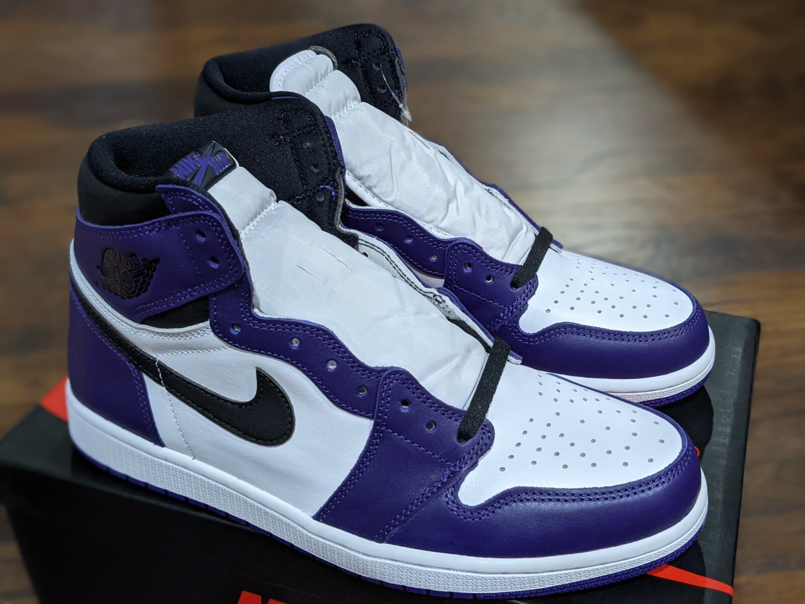 Pre-owned Jordan Nike Air  1 Retro High Og Court Purple