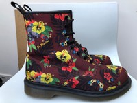 floral dr martens boots