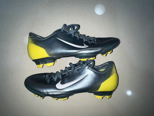 Nike Mercurial Vapor iii Grey/Yellow FG | eBay