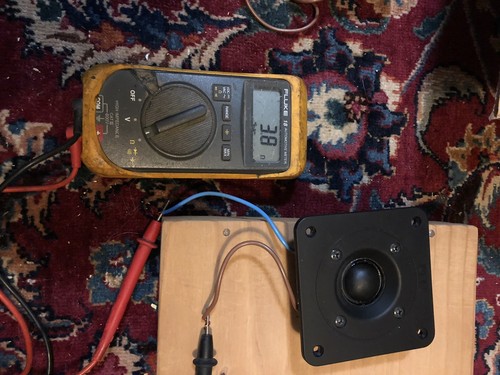 KEF T33 TS1210 tweeters pair from C80. Matched Set.