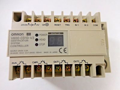 Omron V600-CD1D-V3 Identification System Controller 
