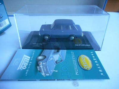 Vanguards Rootes Collection VA02616 Hillman Imp Loch Blue 1:43 box