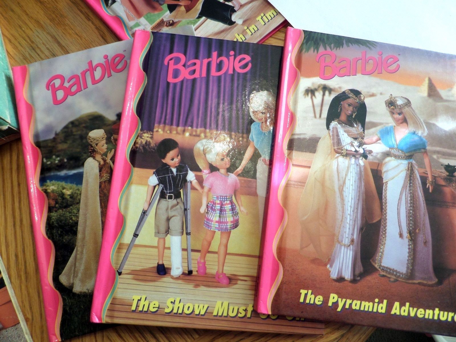 Vintage Barbie Book Lot Books COMICS PAPER DOLL CASE