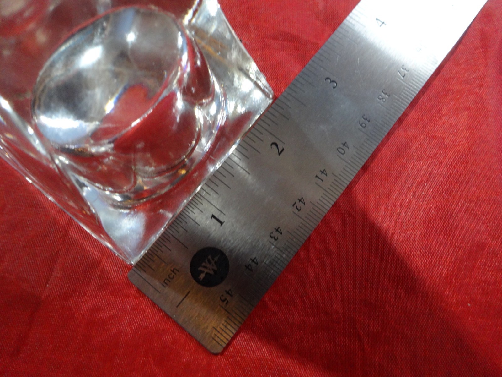 VINTAGE GLASS PYRAMID