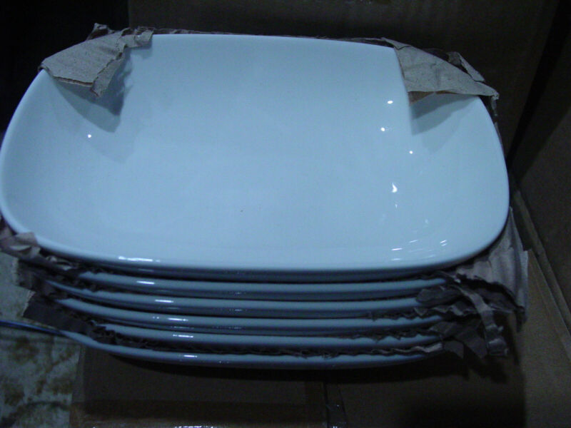 Lot of 8 ALESSI for Delta Large Bowl Plates  Oval  044207704