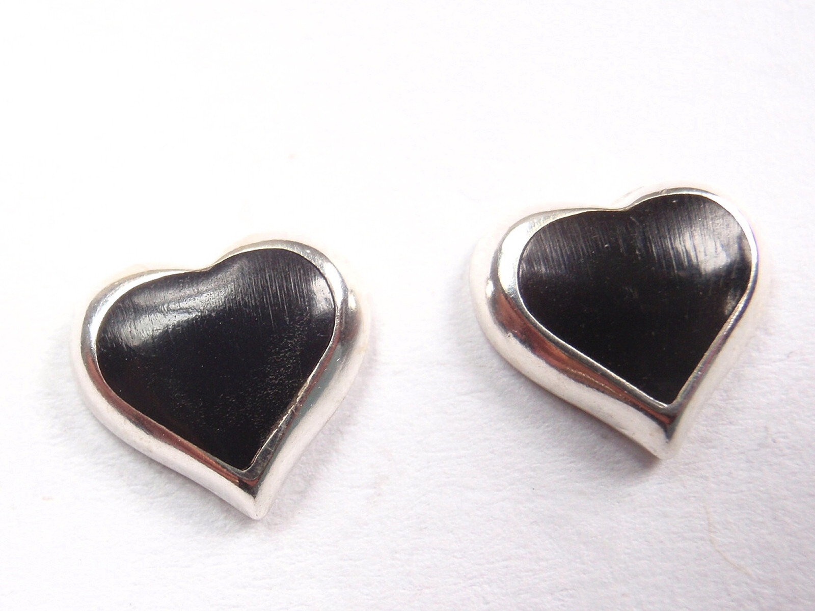 アクセサリー HUMAN MADE Heart Silver Earrings \"Black HUMAN MADE Heart Silver Earrings 