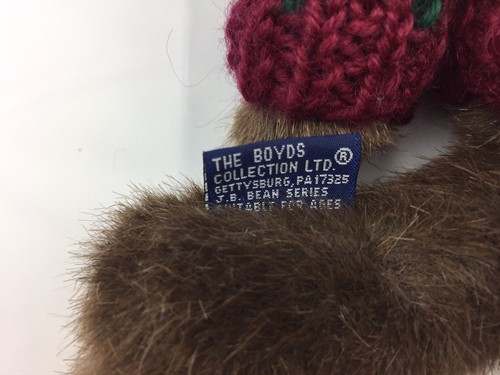 Preowned Boyd Collection Holiday Bear - J. B. Bean Series 1985-1995