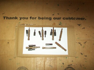 16 Of Unbranded Torx Screwdriver Insert Bits