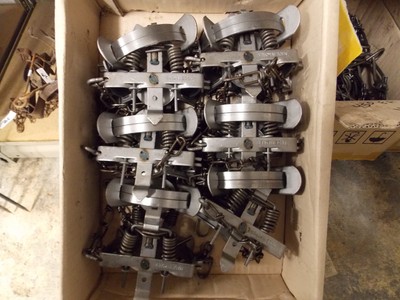 12 DUKE #1 1/2 COILSPRING TRAPS TRAP TRAPPING SUPPLIES FOX COYOTE RACCOON MINK