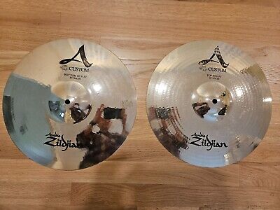 Zildjian A Custom Brilliant 14'' Hi-Hat Cymbal Pair