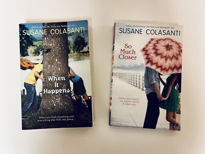 When It Happens & So Much Closer by Susane Colasanti (Paperback) - LIKE NEW