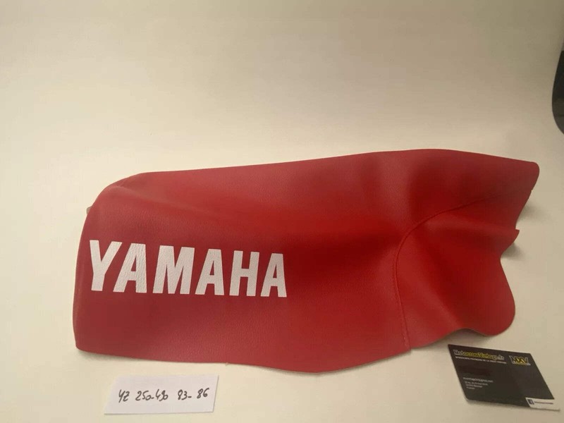 Housse De Selle Moto Yz 250 490 1983 1984 1985 Rouge