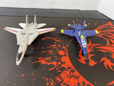 Blue Angels US Navy Diecast Plane 4'' F-18 Hornet and F-14 Tomcat toys