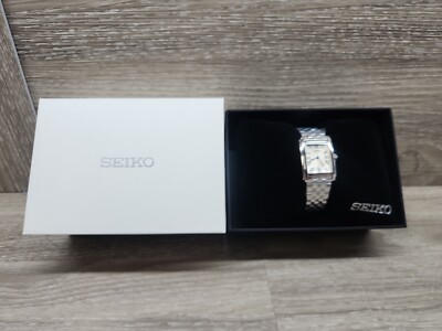 NEW SEIKO Essentials Lady White Dial Women's Watch - SWR083 ( Guaranteed)