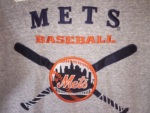 Legends Athletic Vintage NEW YORK METS Baseball Shirt Size Large NOS NWT