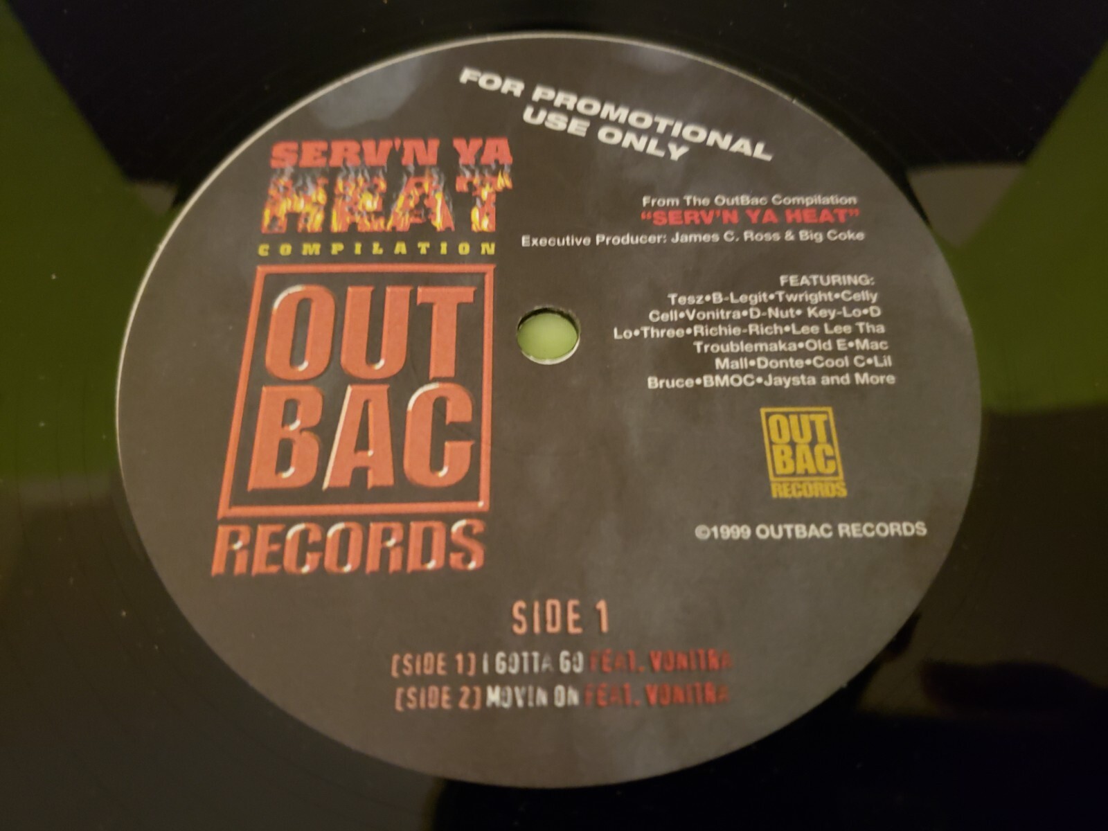 Various Artists: Out Bac Records: Serv'n Ya Heat Compilation: CD Various Artists: Out Bac Records: Serv'n Ya Heat Compilation: CD