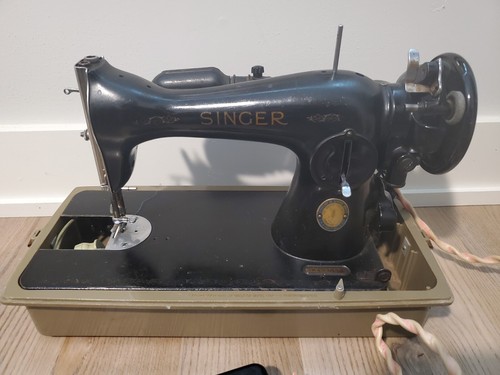 VINTAGE SINGER SEWING MACHINE 125255 Part or Repair | eBay