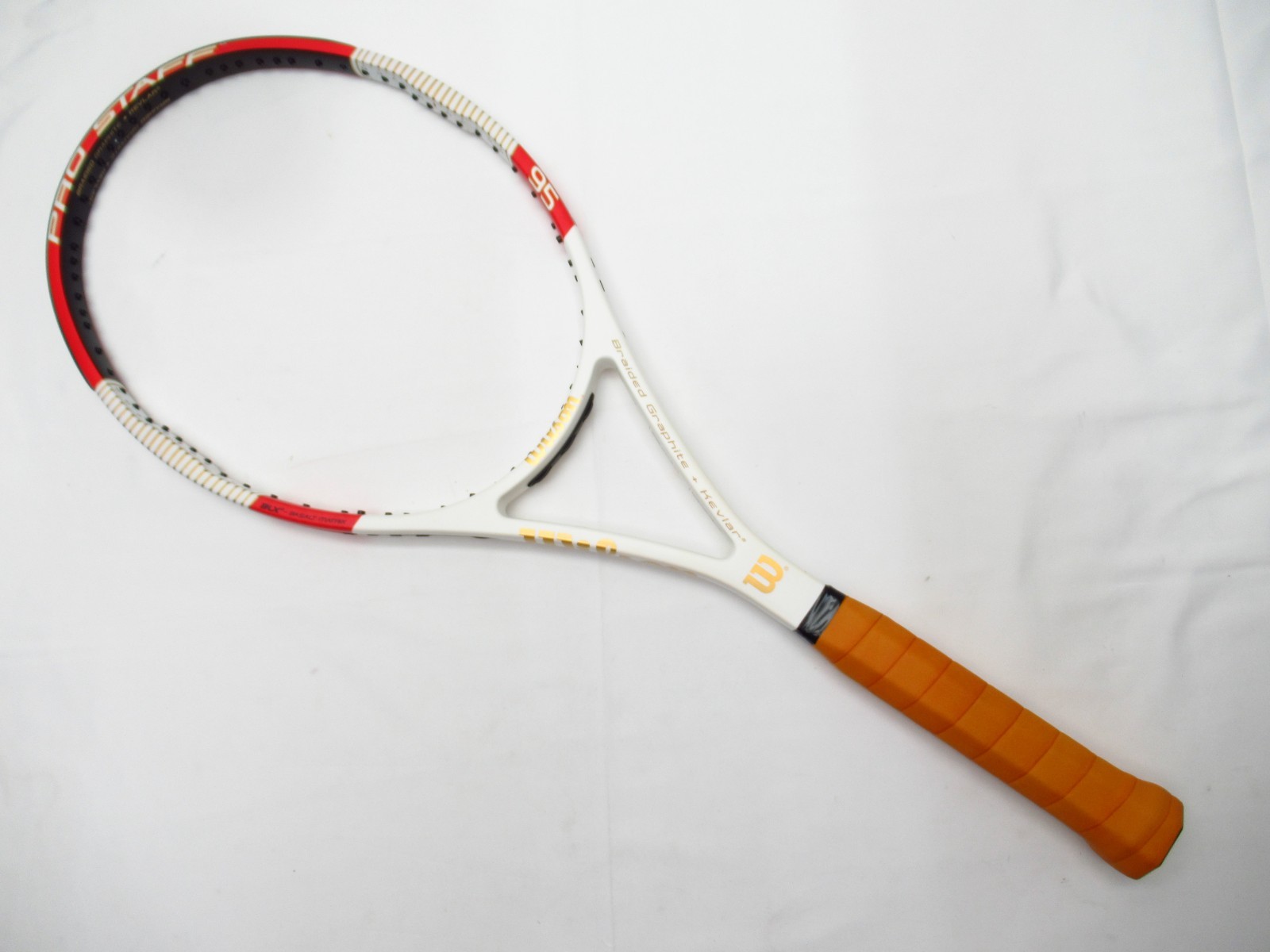 NOS* WILSON PRO STAFF 6.0 95 BLX PAINT TENNIS RACQUET (4 3/8