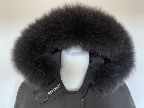 Original Woolrich Luxury Arctic Parka Fox M Braun Chocolate 