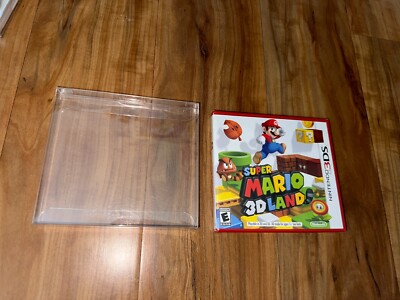 Super Mario 3D Land Nintendo 3DS US First Print Red Case Edition - w Protector!
