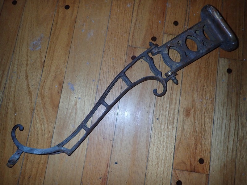 Antique O.C. White Industrial Fairies Articulating Lamp Base