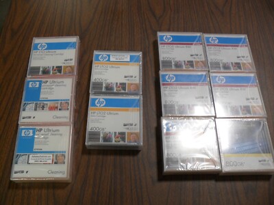 HP Ultrium bundle 800GB, 400GB, Cleaning Cartridges