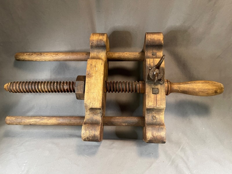 Antique Wood Victorian bookbinders’ plough / plow Super Rare -