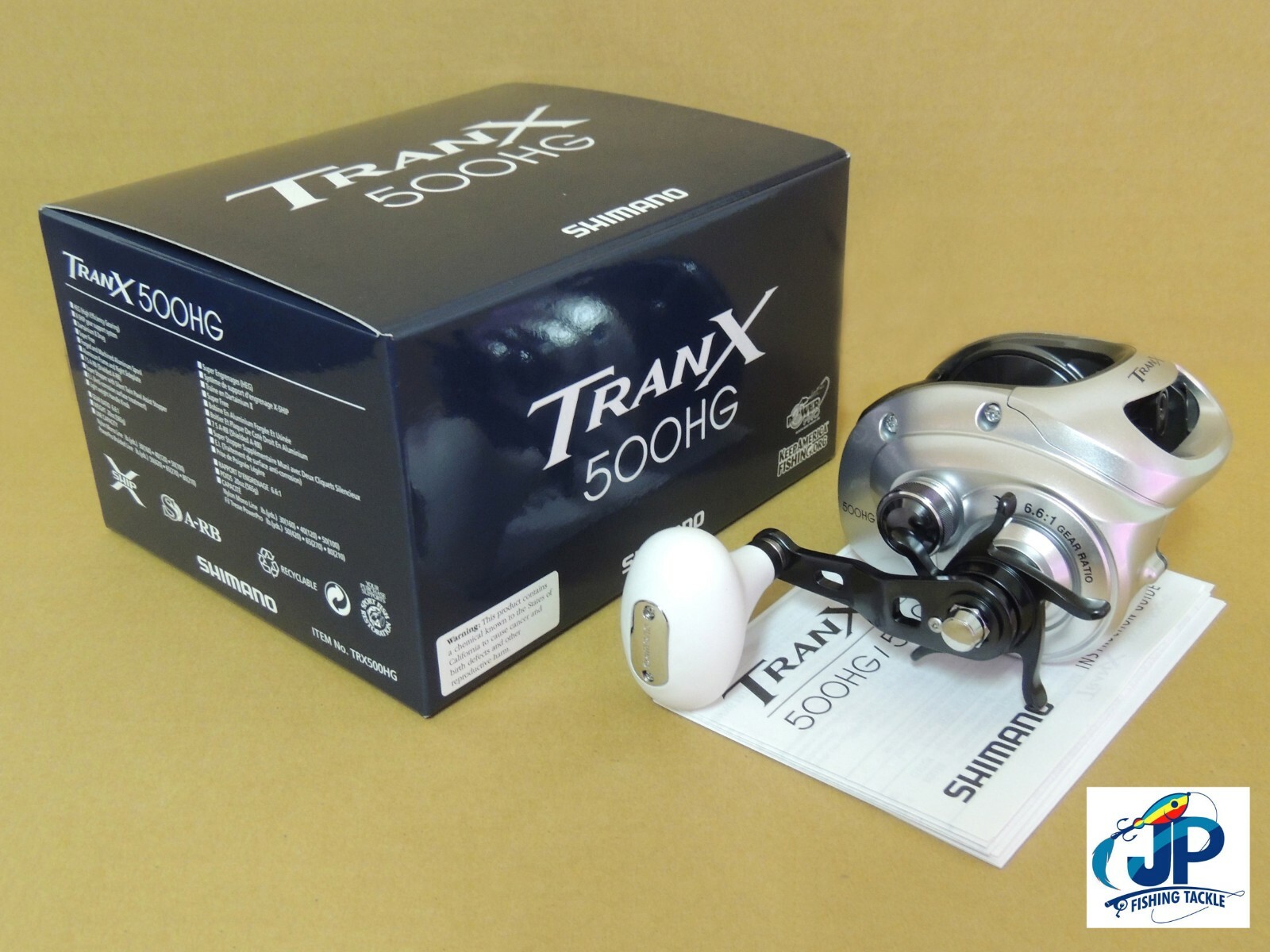 シマノ TRANX500HG Shimano TRX500HG TranX High Gear Baitcasting Reel - TackleDirect