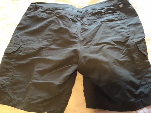 THE NORTH FACE Men's Hiking Cargo Shorts Size 38 Belted Gray Lightweight
