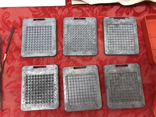 Vintage  Lot Thing-Maker Picadoos 1967 Mattel  6 Molds Plus More