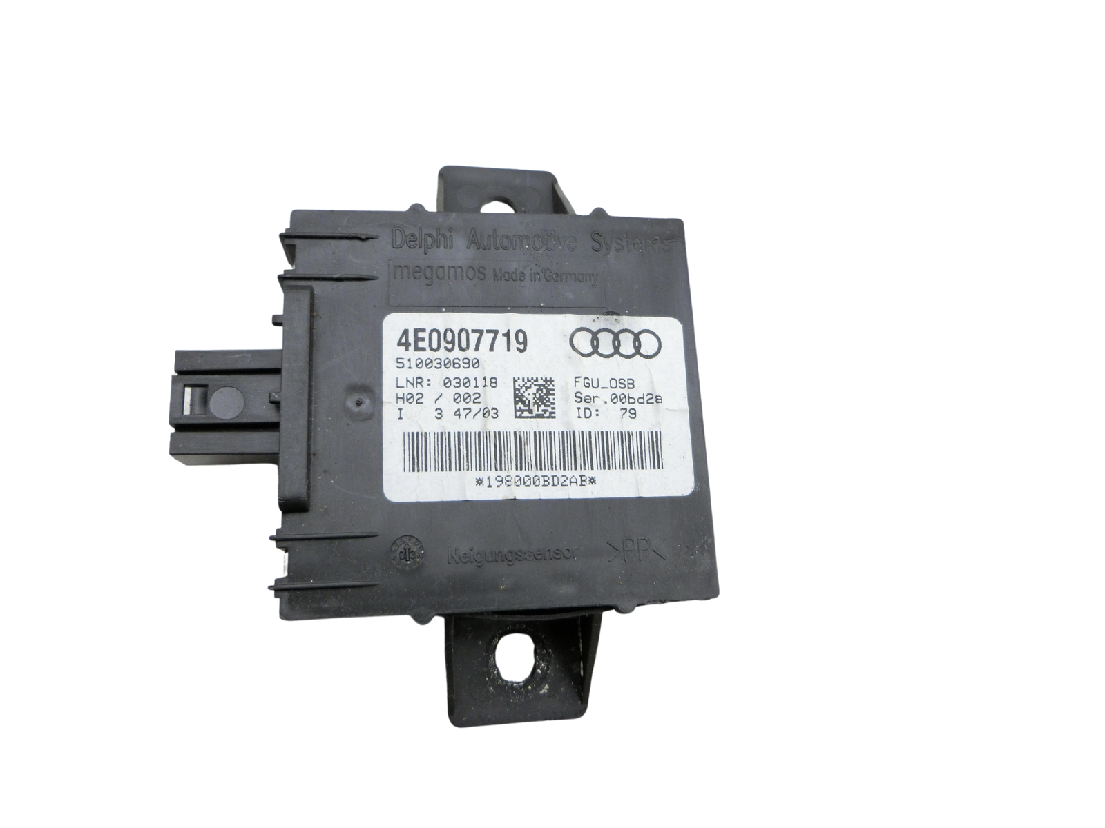 Appareil de commande ECU module Protection remorque escamotable l’inclinaison pour Audi A8 D3 4E qu 02-05 - Bild 1
