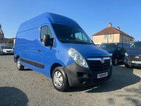 2018 Vauxhall Movano 2.3 CDTi BiTurbo H3 Van 145ps PANEL VAN Diesel Manual