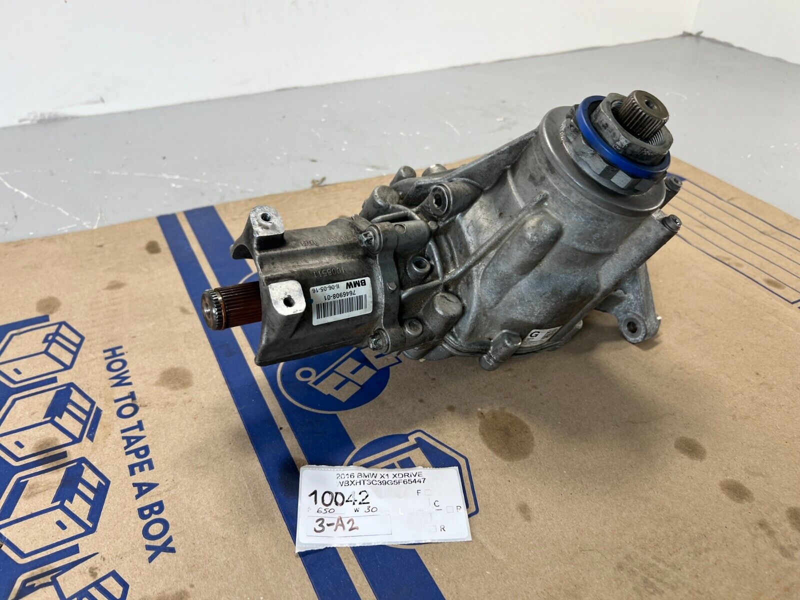 2016 - 2021 BMW X1 F48 2.0L FRONT DIFFERENTIAL TRANSFER CASE 2016 - 2021 BMW X1 F48 2.0L FRONT DIFFERENTIAL TRANSFER CASE