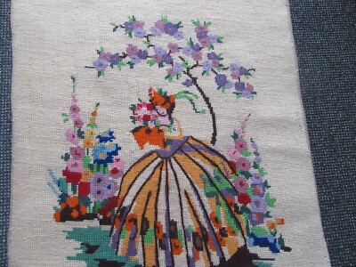 10 x 15 inches Abstract Cross Stitch Gypsy Woman Cross Stitch Kit